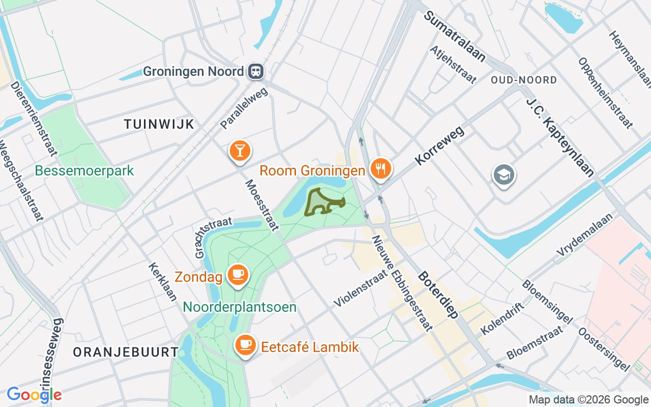 Losloopgebied Noorderplantsoen