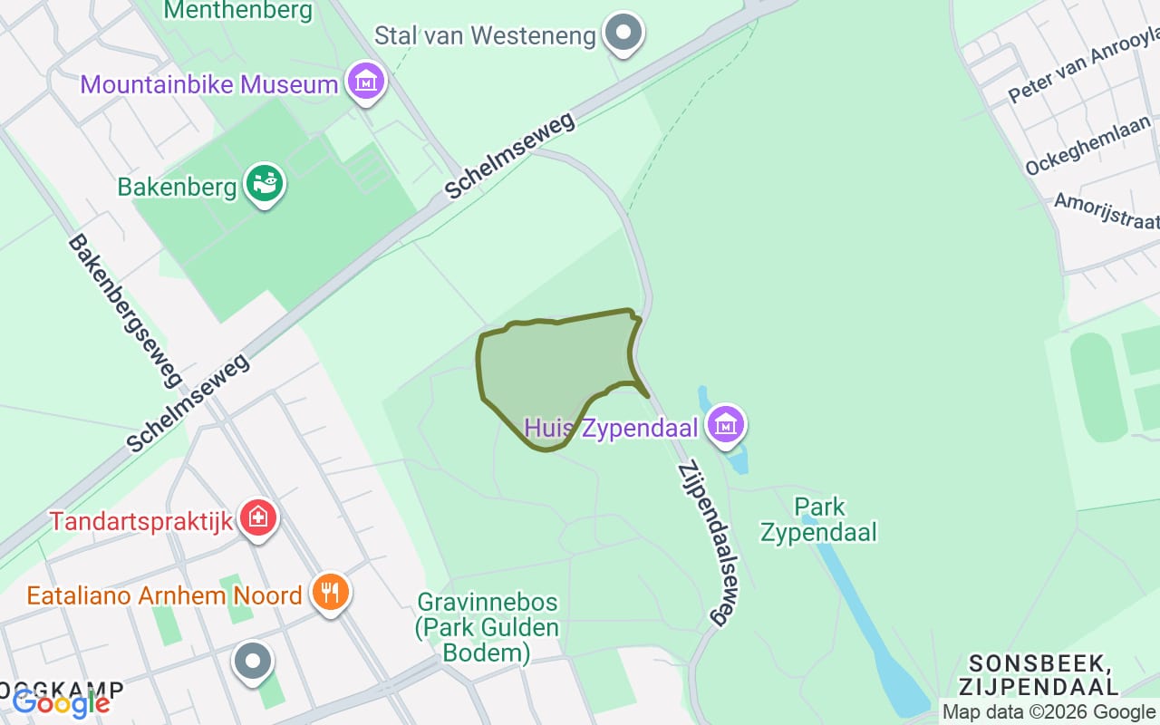 Losloopgebied Hondenlosloopgebied Park Gulden Bodem